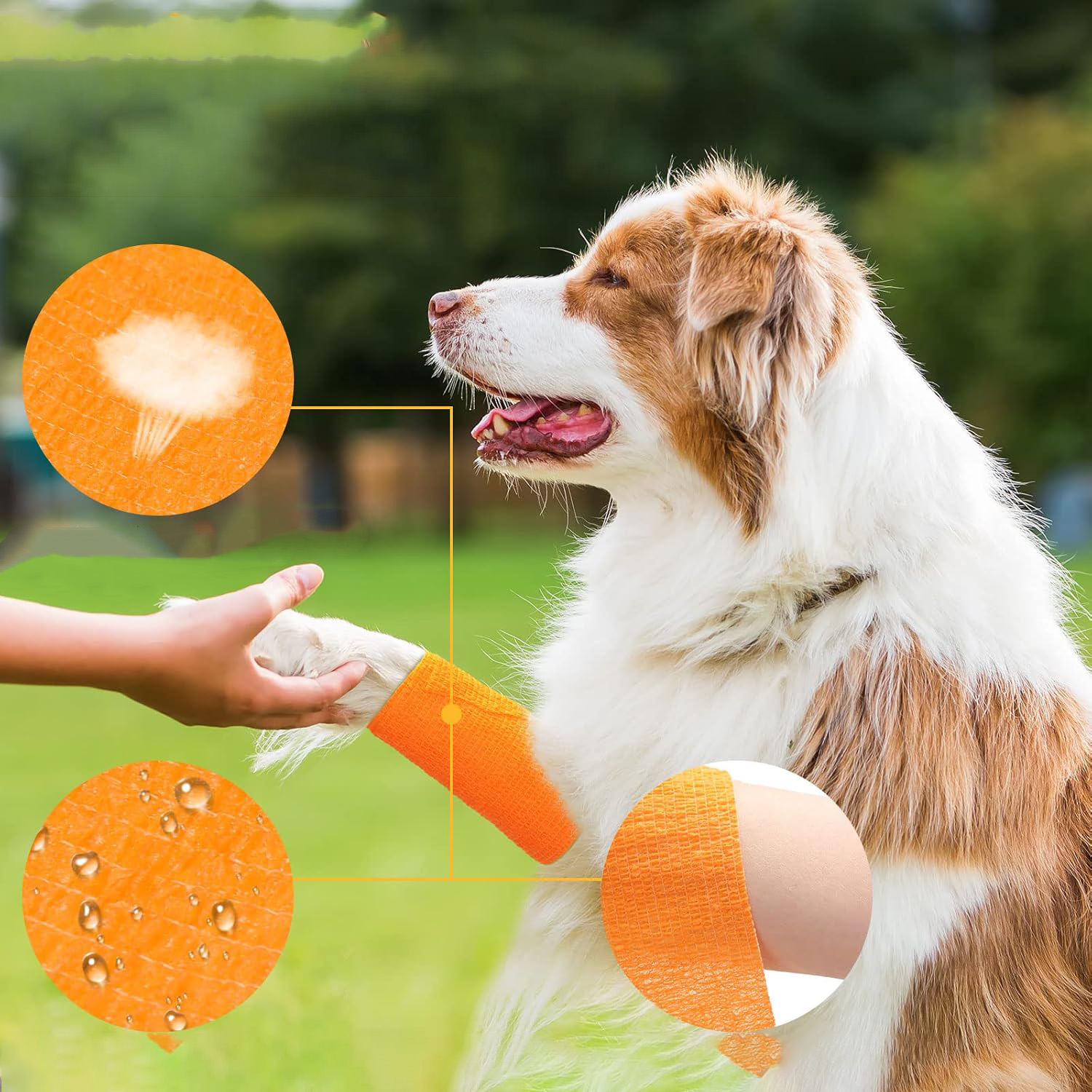 Waterproof Self-Adhesive Bandage for Outdoor