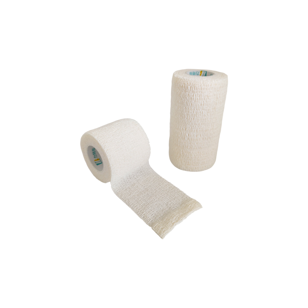 Cohesive Elastic Bandage 2 Layers of Non Woven Plus Gauze