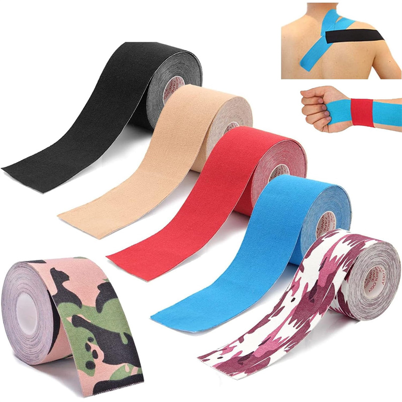 Kinesiology Tape | Latex-Free Elastic Therapeutic Tape for Sports and Recovery