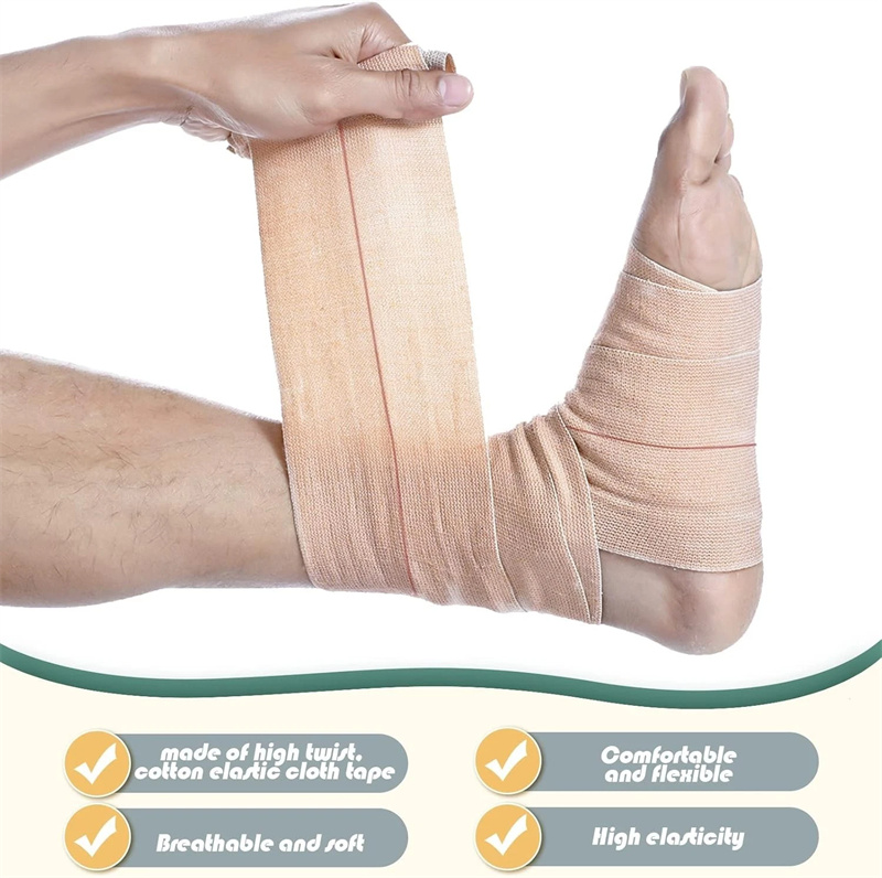 Elastic Therapeutic Tape (EAB) – Stretch Adhesive Bandage for Compression and Support